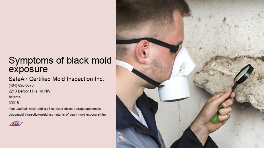 Symptoms of black mold exposure