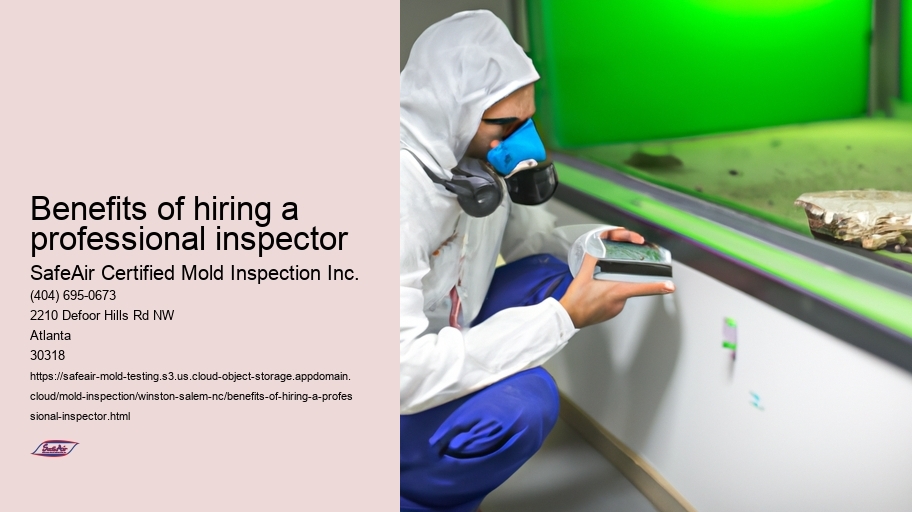 Benefits of hiring a professional inspector