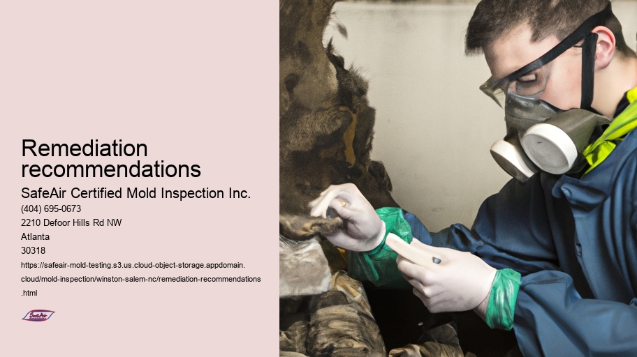 Remediation recommendations