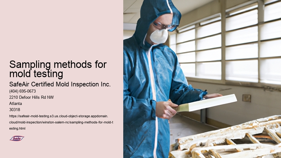 Sampling methods for mold testing