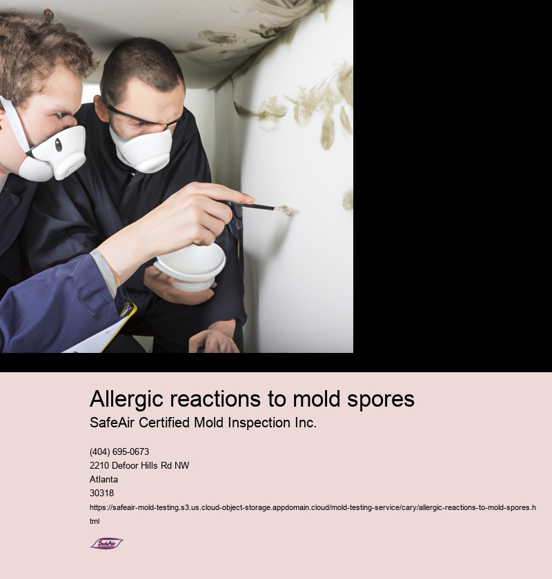 Allergic reactions to mold spores