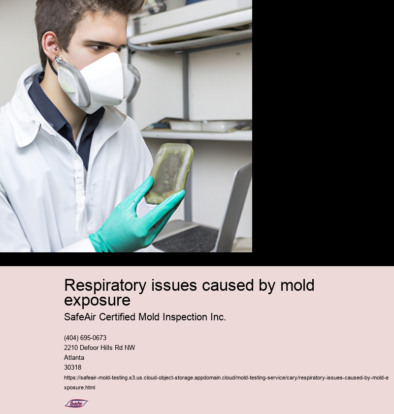 Respiratory issues caused by mold exposure