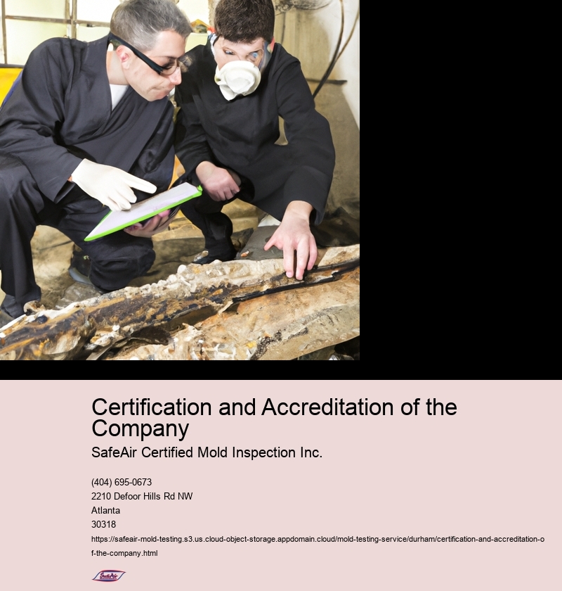 Certification and Accreditation of the Company